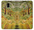 W3344 Henri Rousseau Tigre dans une tempête tropicale Etui Coque Housse et Flip Housse Cuir pour Samsung Galaxy J6 (2018)