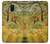 W3344 Henri Rousseau Tigre dans une tempête tropicale Etui Coque Housse et Flip Housse Cuir pour Samsung Galaxy A6 (2018)