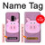 W3269 Porc Dessin animé Etui Coque Housse et Flip Housse Cuir pour Samsung Galaxy S9