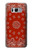 W3355 Motif Bandana Rouge Etui Coque Housse et Flip Housse Cuir pour Samsung Galaxy S8 Plus