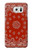 W3355 Motif Bandana Rouge Etui Coque Housse et Flip Housse Cuir pour Samsung Galaxy S7 Edge