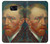 W3335 Vincent Van Gogh Autoportrait Etui Coque Housse et Flip Housse Cuir pour Samsung Galaxy S7