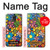 W3281 Motif coloré Hippie Fleurs Etui Coque Housse et Flip Housse Cuir pour Samsung Galaxy S5