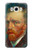 W3335 Vincent Van Gogh Autoportrait Etui Coque Housse et Flip Housse Cuir pour Samsung Galaxy J7 (2016)