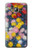 W3342 Claude Monet Chrysanthèmes Etui Coque Housse et Flip Housse Cuir pour Samsung Galaxy J3 (2016)