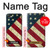 W3295 Drapeau national des États-Unis Etui Coque Housse et Flip Housse Cuir pour LG Q6