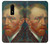 W3335 Vincent Van Gogh Autoportrait Etui Coque Housse et Flip Housse Cuir pour OnePlus 6