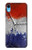 W3304 France Drapeau graphique Football Millésime Etui Coque Housse et Flip Housse Cuir pour iPhone XR