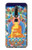 W1256 Peinture Bouddha Etui Coque Housse et Flip Housse Cuir pour Nokia 6.1, Nokia 6 2018