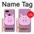 W3269 Porc Dessin animé Etui Coque Housse et Flip Housse Cuir pour Google Pixel 3