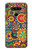 W3272 Motif coloré Etui Coque Housse et Flip Housse Cuir pour LG V40, LG V40 ThinQ