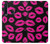 W2933 Bisous Rose Lips sur Noir Etui Coque Housse et Flip Housse Cuir pour Samsung Galaxy A9 (2018), A9 Star Pro, A9s