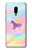 W3203 Arc en ciel Licorne Etui Coque Housse et Flip Housse Cuir pour OnePlus 6T