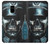 W0754 crâne soldat Etui Coque Housse et Flip Housse Cuir pour Samsung Galaxy A8 (2018)