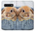 W0242 Lapin mignon Etui Coque Housse et Flip Housse Cuir pour Samsung Galaxy S10 Plus