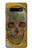 W3359 Vincent Van Gogh Crâne Etui Coque Housse et Flip Housse Cuir pour Samsung Galaxy S10