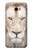 W2399 Lion Visage Etui Coque Housse et Flip Housse Cuir pour Samsung Galaxy J4+ (2018), J4 Plus (2018)