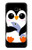 W2631 Mignon Bébé Pingouin Etui Coque Housse et Flip Housse Cuir pour Samsung Galaxy J4+ (2018), J4 Plus (2018)