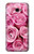 W2943 Rose rose Etui Coque Housse et Flip Housse Cuir pour Samsung Galaxy J4+ (2018), J4 Plus (2018)