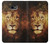 W3182 Lion Etui Coque Housse et Flip Housse Cuir pour Samsung Galaxy J4+ (2018), J4 Plus (2018)