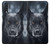 W3168 Berger Allemand Chien Noir Etui Coque Housse et Flip Housse Cuir pour Samsung Galaxy A70