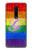 W2899 Arc en ciel LGBT Gay Pride Drapeau Etui Coque Housse et Flip Housse Cuir pour OnePlus 7 Pro