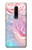 W3050 Pastel Fleurs millésimé Etui Coque Housse et Flip Housse Cuir pour OnePlus 7 Pro