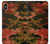 W3393 Camouflage sang Splatter Etui Coque Housse et Flip Housse Cuir pour iPhone XS Max