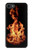 W3379 Cadre d'incendie Etui Coque Housse et Flip Housse Cuir pour iPhone 7, iPhone 8, iPhone SE (2020) (2022)