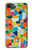 W3391 Art abstrait carreaux de mosaïque graphique Etui Coque Housse et Flip Housse Cuir pour iPhone 7, iPhone 8, iPhone SE (2020) (2022)