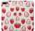 W3481 fraise Etui Coque Housse et Flip Housse Cuir pour iPhone 7 Plus, iPhone 8 Plus