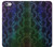 W3366 Arc en ciel Python graphique Imprimer Peau Etui Coque Housse et Flip Housse Cuir pour iPhone 6 6S