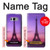 W3447 Paris Eiffel Le coucher du soleil Etui Coque Housse et Flip Housse Cuir pour Samsung Galaxy S8 Plus