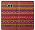 W3404 Aztèques Motif Etui Coque Housse et Flip Housse Cuir pour Samsung Galaxy S6