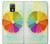 W3493 citron coloré Etui Coque Housse et Flip Housse Cuir pour Samsung Galaxy S4