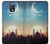 W3502 Coucher de soleil islamique Etui Coque Housse et Flip Housse Cuir pour Samsung Galaxy S4