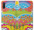 W3407 hippie Art Etui Coque Housse et Flip Housse Cuir pour Samsung Galaxy Note 10