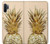 W3490 ananas or Etui Coque Housse et Flip Housse Cuir pour Samsung Galaxy Note 10 Plus