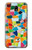 W3391 Art abstrait carreaux de mosaïque graphique Etui Coque Housse et Flip Housse Cuir pour Samsung Galaxy J7 (2018), J7 Aero, J7 Top, J7 Aura, J7 Crown, J7 Refine, J7 Eon, J7 V 2nd Gen, J7 Star