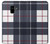 W3452 Plaid en tissu Etui Coque Housse et Flip Housse Cuir pour Samsung Galaxy A8 (2018)