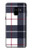 W3452 Plaid en tissu Etui Coque Housse et Flip Housse Cuir pour Samsung Galaxy A8 (2018)