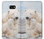 W3373 Famille d'ours polaire Etui Coque Housse et Flip Housse Cuir pour Samsung Galaxy A3 (2017)