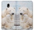 W3373 Famille d'ours polaire Etui Coque Housse et Flip Housse Cuir pour Samsung Galaxy J5 (2017) EU Version