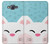 W3542 Chat mignon Dessin animé Etui Coque Housse et Flip Housse Cuir pour Samsung Galaxy J7 (2016)