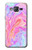 W3444 Art numérique liquide coloré Etui Coque Housse et Flip Housse Cuir pour Samsung Galaxy On5