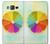 W3493 citron coloré Etui Coque Housse et Flip Housse Cuir pour Samsung Galaxy On5