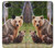 W3558 Famille d'ours Etui Coque Housse et Flip Housse Cuir pour Google Pixel 2