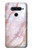 W3482 Imprimer Graphique marbre rose Etui Coque Housse et Flip Housse Cuir pour LG V40, LG V40 ThinQ