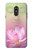 W3511 Fleur de lotus Bouddhisme Etui Coque Housse et Flip Housse Cuir pour LG Q Stylo 4, LG Q Stylus