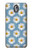 W3454 Marguerite Florale Etui Coque Housse et Flip Housse Cuir pour Nokia 3.1